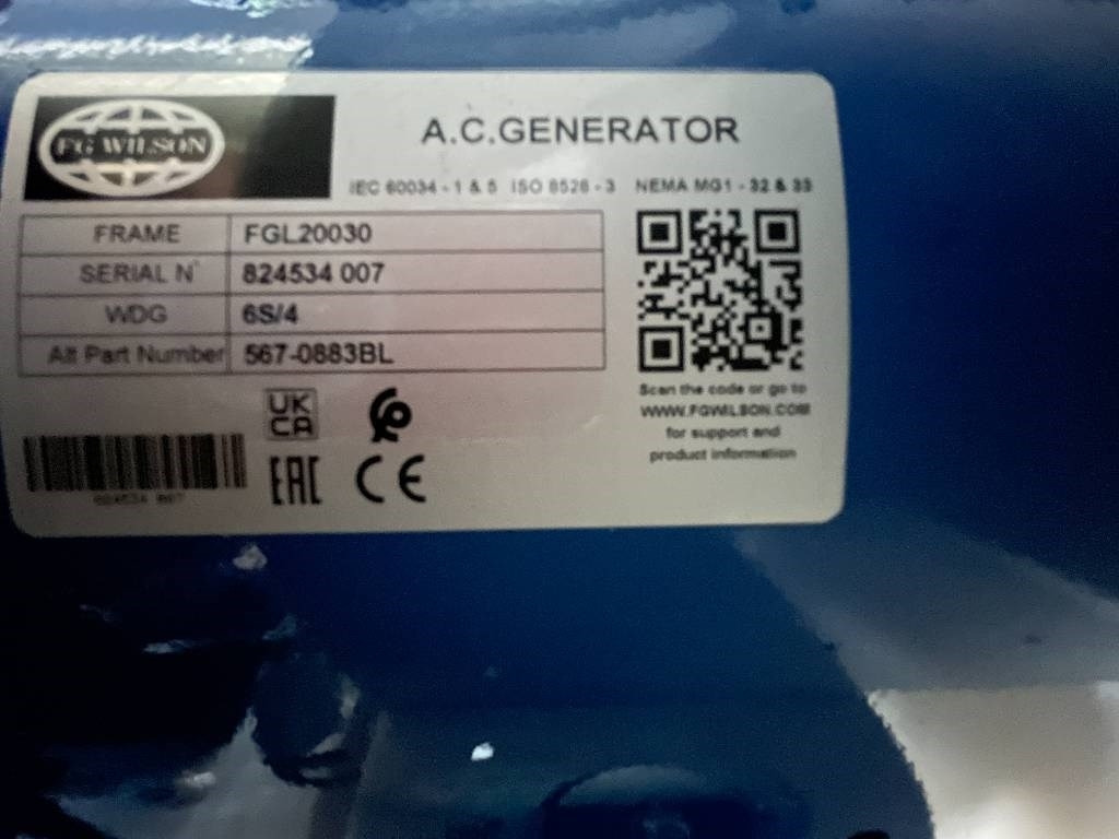 Jaunā Elektroģenerators FG Wilson P33-3 - 33 kVA Genset - DPX-16003: foto 19