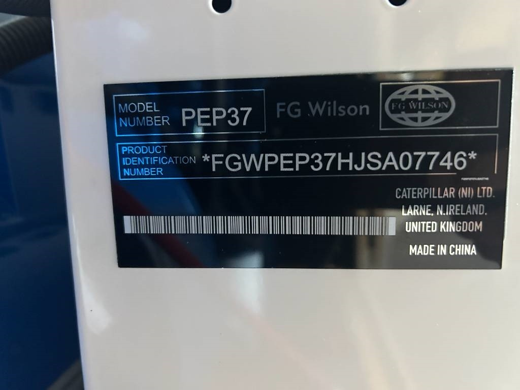 Jaunā Elektroģenerators FG Wilson P33-3 - 33 kVA Genset - DPX-16003: foto 21