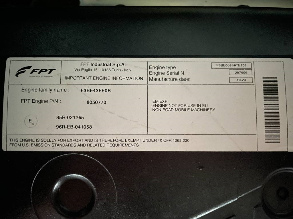 Jaunā Elektroģenerators Iveco CR13TE3A - 440 kVA Generator - DPX-19796: foto 24