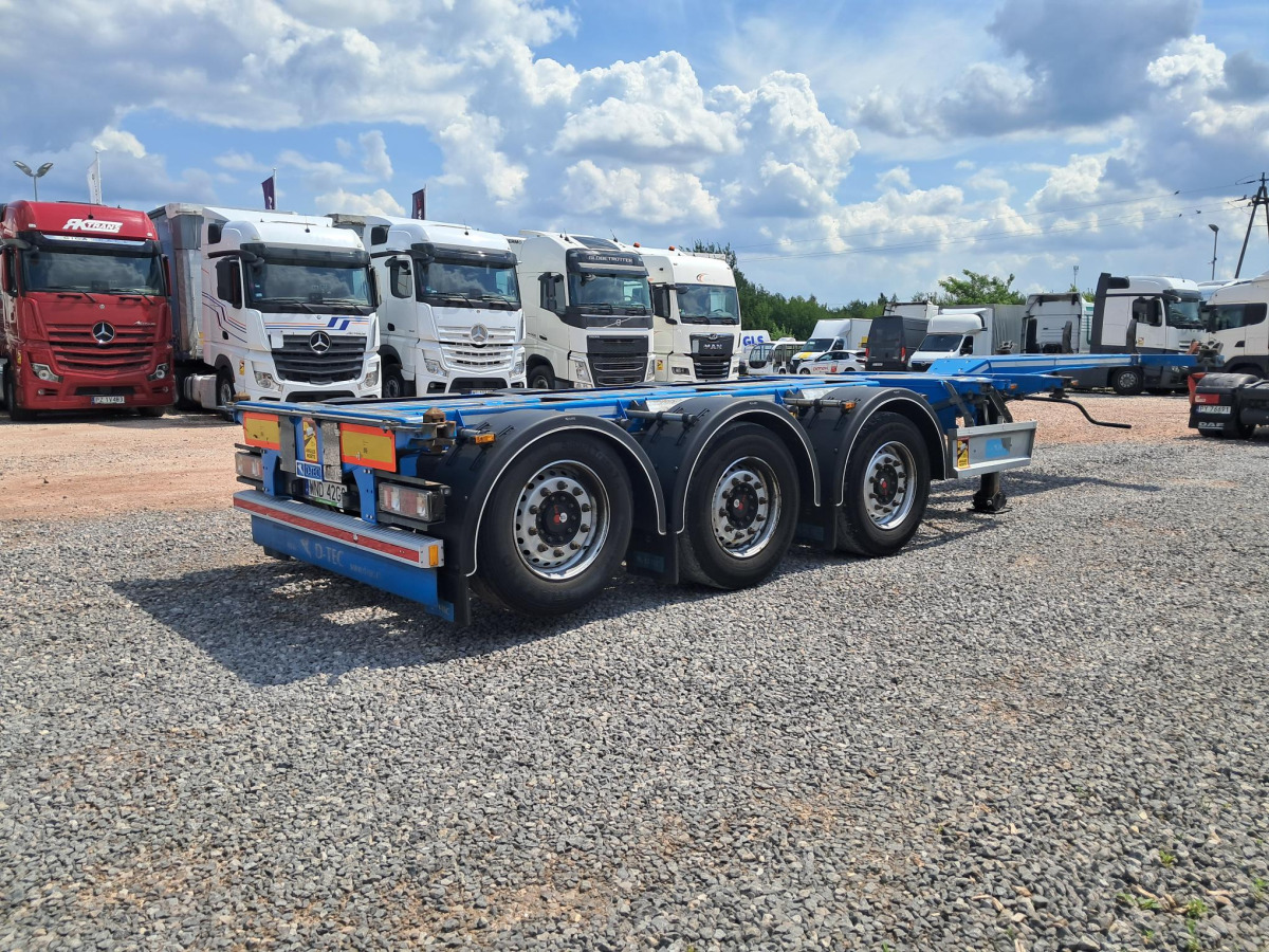 D-TEC FLEXITRAILER POD KONTENERY - Piekabe noņemamā virsbūve/ Konteineru vedējs: foto 4 D-TEC FLEXITRAILER POD KONTENERY - Piekabe noņemamā virsbūve/ Konteineru vedējs: foto 4