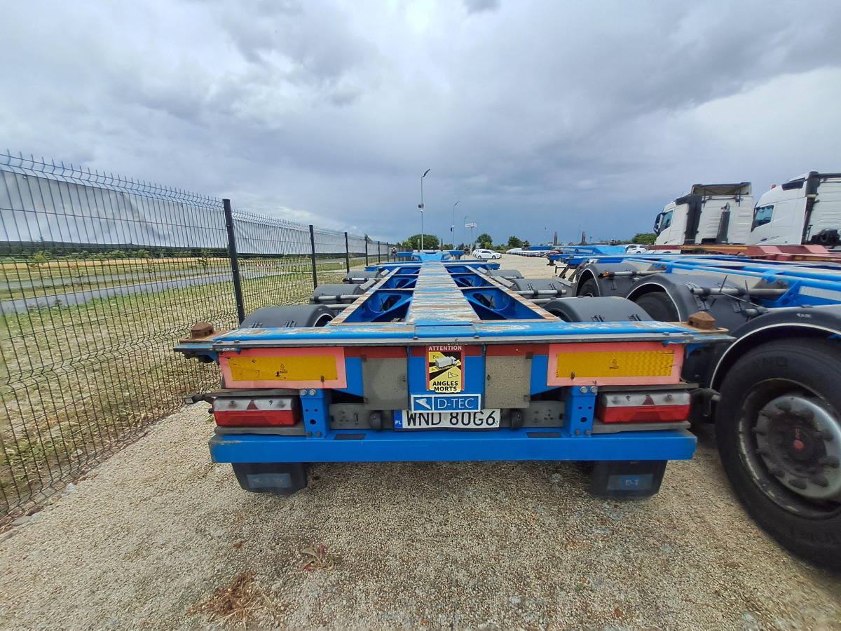 D-TEC FLEXITRAILER POD KONTENERY - Piekabe noņemamā virsbūve/ Konteineru vedējs: foto 4 D-TEC FLEXITRAILER POD KONTENERY - Piekabe noņemamā virsbūve/ Konteineru vedējs: foto 4