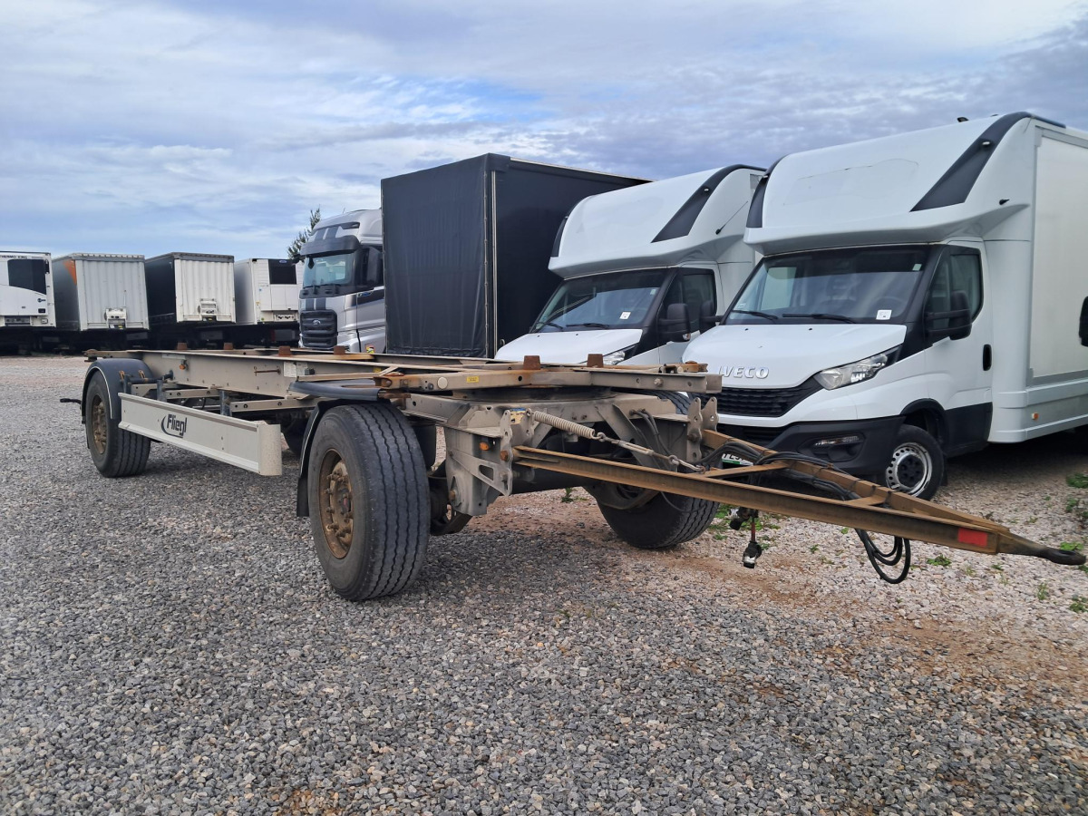 FLIEGL ZWP 180 POD KONTENERY - Piekabe noņemamā virsbūve/ Konteineru vedējs: foto 1 FLIEGL ZWP 180 POD KONTENERY - Piekabe noņemamā virsbūve/ Konteineru vedējs: foto 1