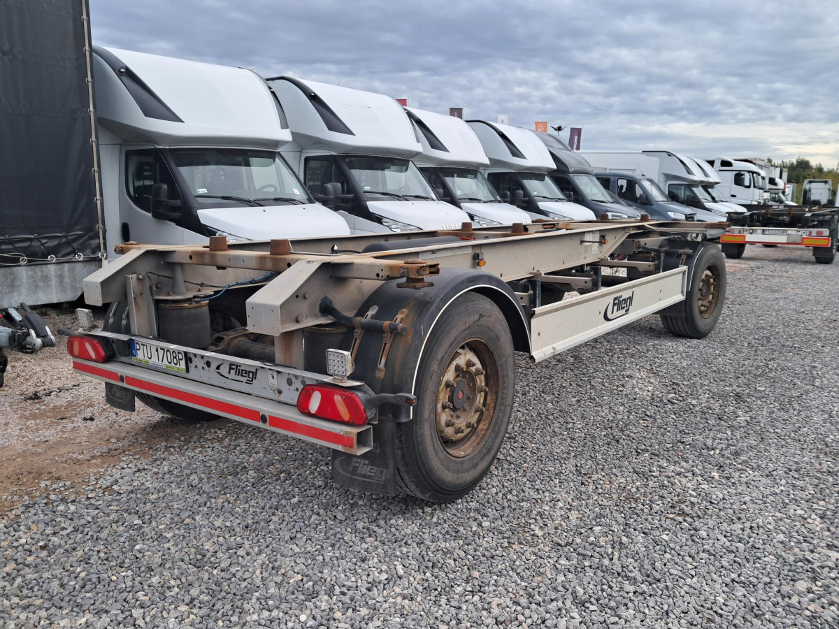 FLIEGL ZWP 180 POD KONTENERY - Piekabe noņemamā virsbūve/ Konteineru vedējs: foto 4 FLIEGL ZWP 180 POD KONTENERY - Piekabe noņemamā virsbūve/ Konteineru vedējs: foto 4