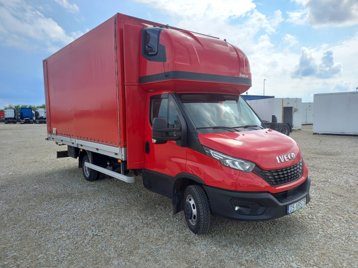 IVECO/JUSAM STANISŁAWJURKOWSKI 50C18/JU06 PLANDEKA - Furgons ar tentu: foto 1 IVECO/JUSAM STANISŁAWJURKOWSKI 50C18/JU06 PLANDEKA - Furgons ar tentu: foto 1
