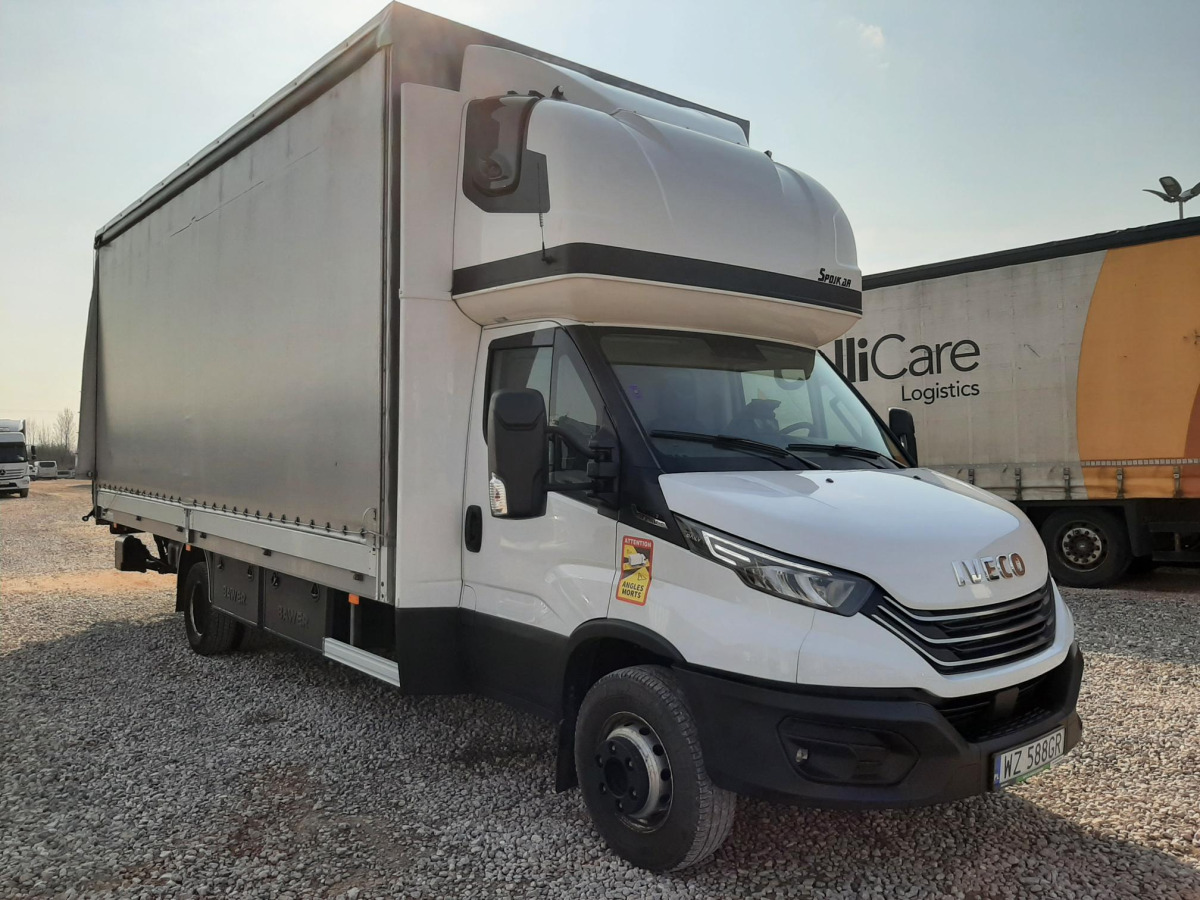 IVECO/JUSAM STANISŁAWJURKOWSKI 70C18/JU06 PLANDEKA Z WINDĄ - Furgons ar tentu: foto 1 IVECO/JUSAM STANISŁAWJURKOWSKI 70C18/JU06 PLANDEKA Z WINDĄ - Furgons ar tentu: foto 1