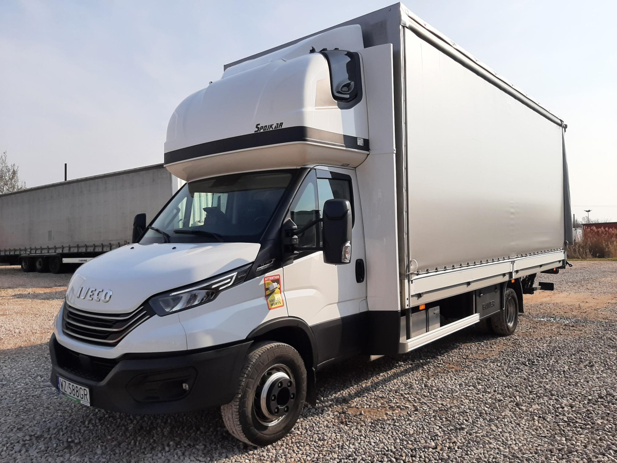 IVECO/JUSAM STANISŁAWJURKOWSKI 70C18/JU06 PLANDEKA Z WINDĄ - Furgons ar tentu: foto 2 IVECO/JUSAM STANISŁAWJURKOWSKI 70C18/JU06 PLANDEKA Z WINDĄ - Furgons ar tentu: foto 2