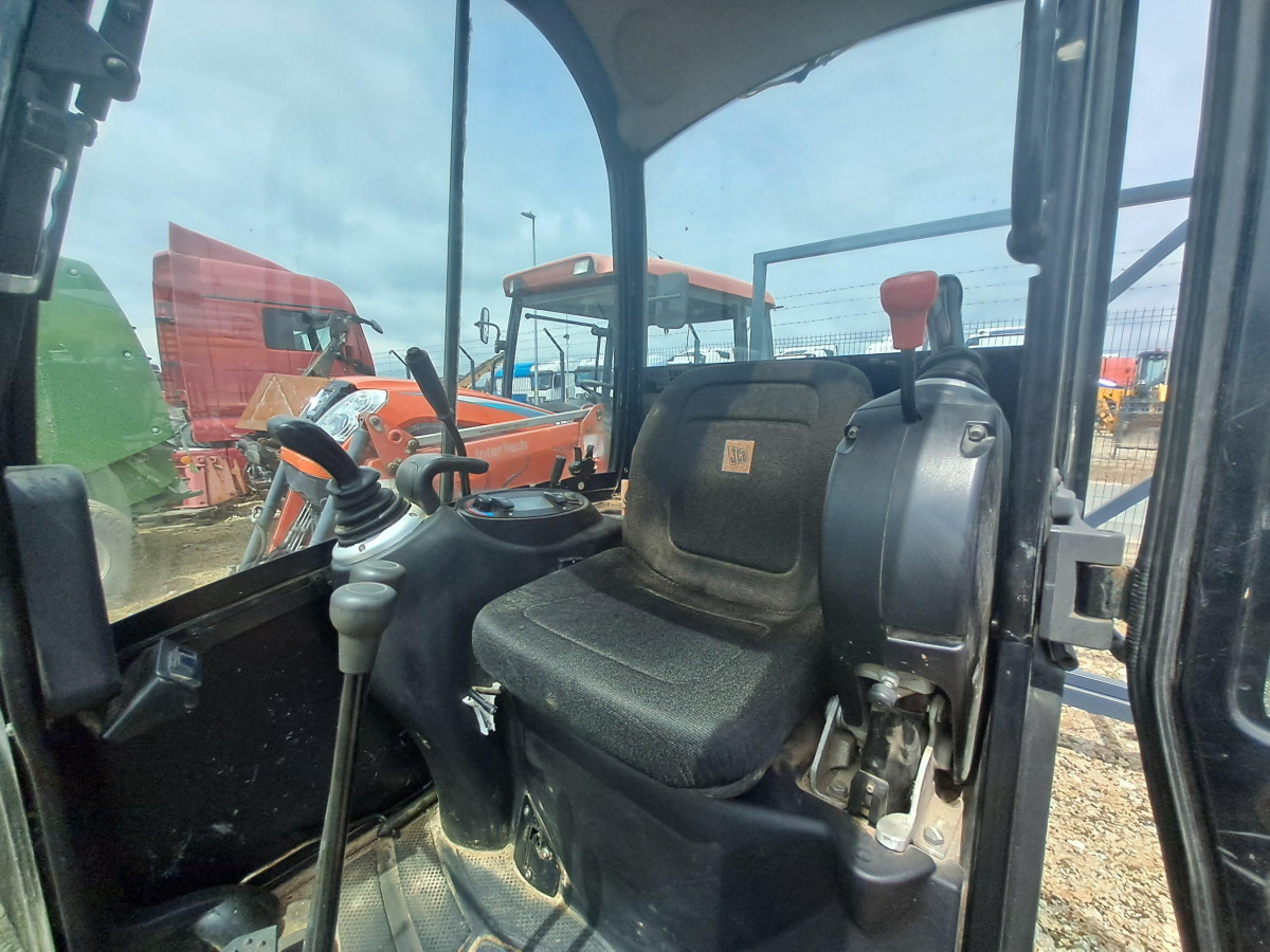 Mini-ekskavators Koparka – JCB 8018CTS – 2016 – 14,7 kW – kabina, hydraulika: foto 9