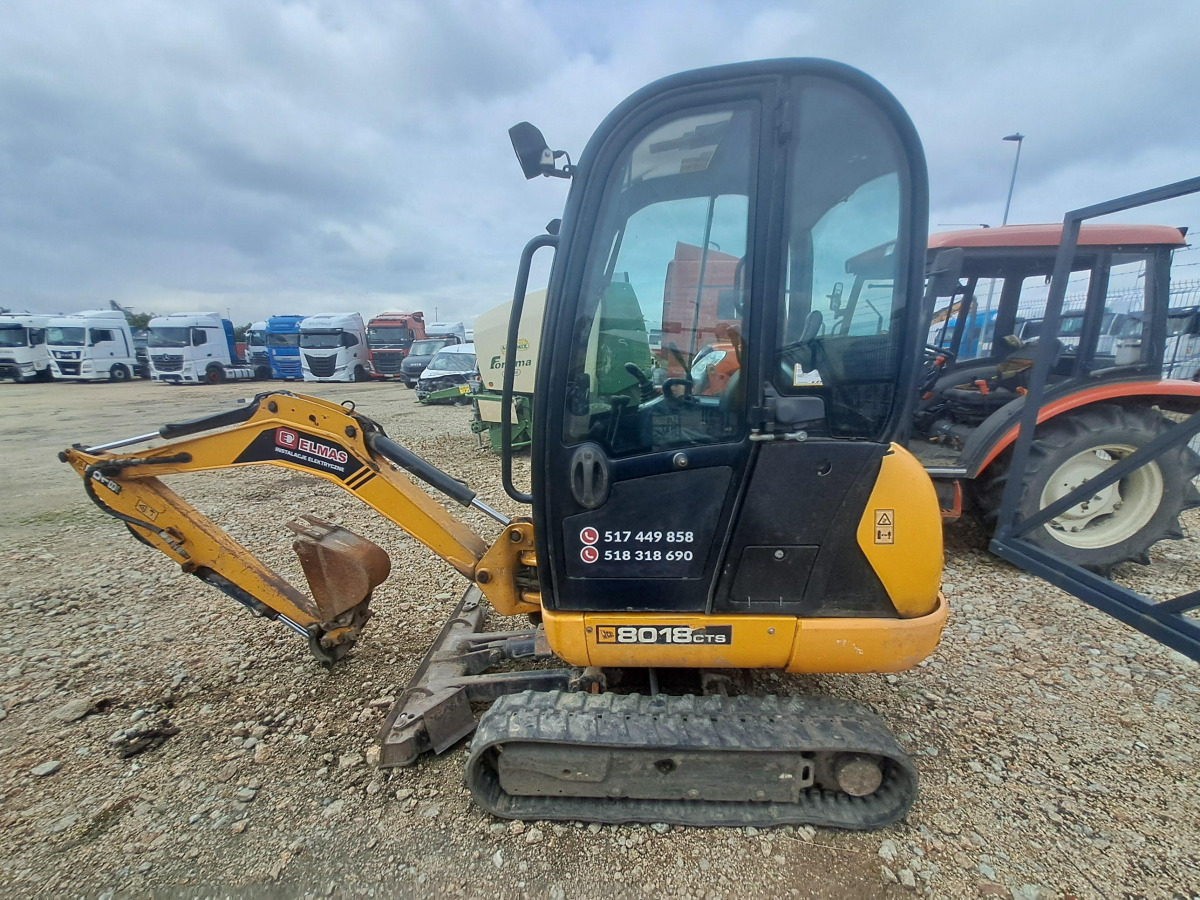 Mini-ekskavators Koparka – JCB 8018CTS – 2016 – 14,7 kW – kabina, hydraulika: foto 6