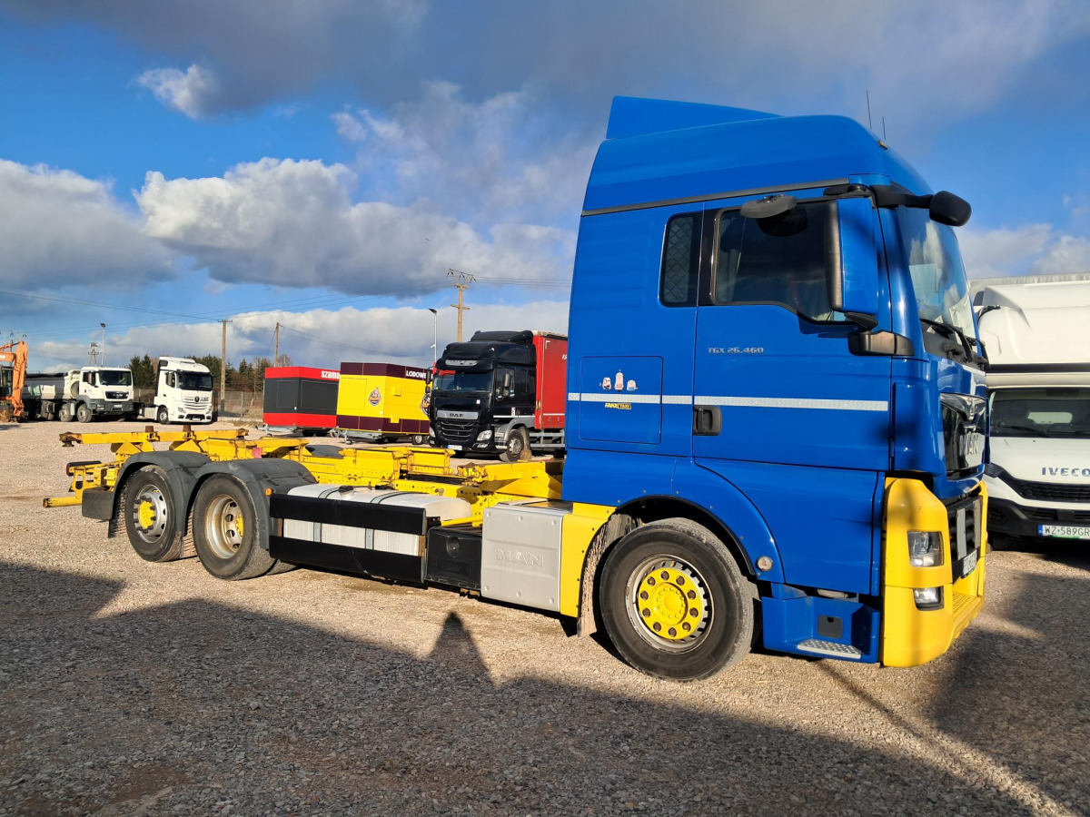 MAN TGX 26.460 BDF - Konteineru vedējs/ Kravas automašīna ar noņemamā virsbūve: foto 1 MAN TGX 26.460 BDF - Konteineru vedējs/ Kravas automašīna ar noņemamā virsbūve: foto 1