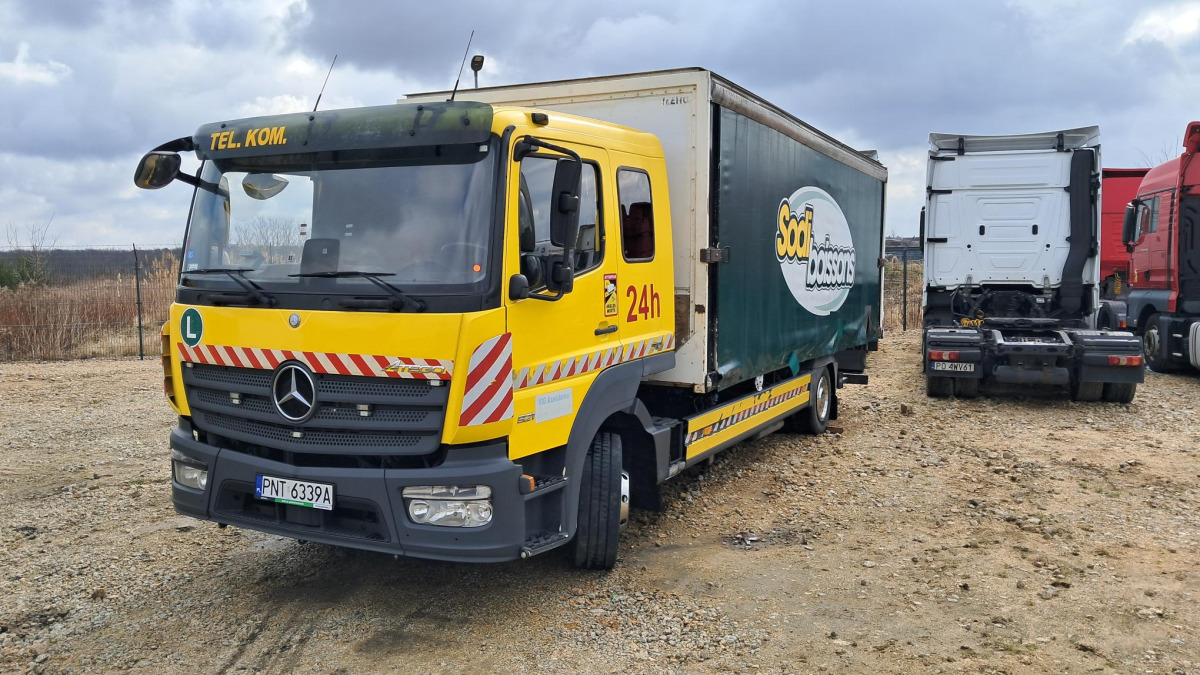 MERCEDES BENZ ATEGO SPECJALISTYCZNY - Kravas automašīna ar tentu: foto 2 MERCEDES BENZ ATEGO SPECJALISTYCZNY - Kravas automašīna ar tentu: foto 2