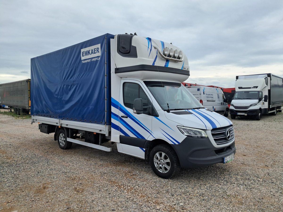 MERCEDES BENZ SPRINTER PLANDEKA - Furgons ar tentu: foto 1 MERCEDES BENZ SPRINTER PLANDEKA - Furgons ar tentu: foto 1