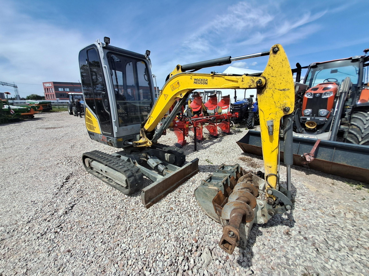 Minikoparka WACKER NEUSON ET24 - 2022 - 2,7t - 13,8kW - Świder - Mini-ekskavators: foto 1 Minikoparka WACKER NEUSON ET24 - 2022 - 2,7t - 13,8kW - Świder - Mini-ekskavators: foto 1