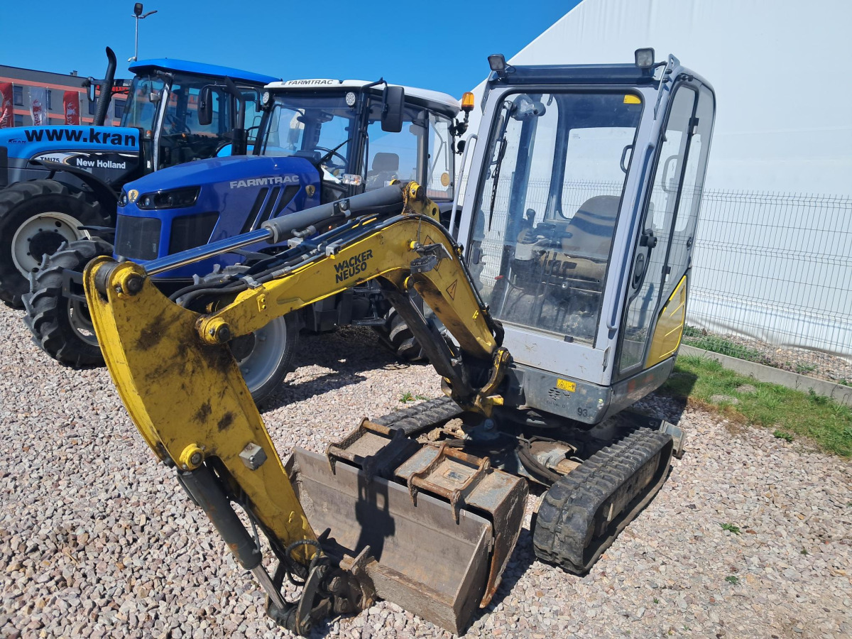 Minikoparka gąsienicowa WACKER NEUSON ET18 - 2021 - 1597 mth - 3 łyżki - Mini-ekskavators: foto 2 Minikoparka gąsienicowa WACKER NEUSON ET18 - 2021 - 1597 mth - 3 łyżki - Mini-ekskavators: foto 2