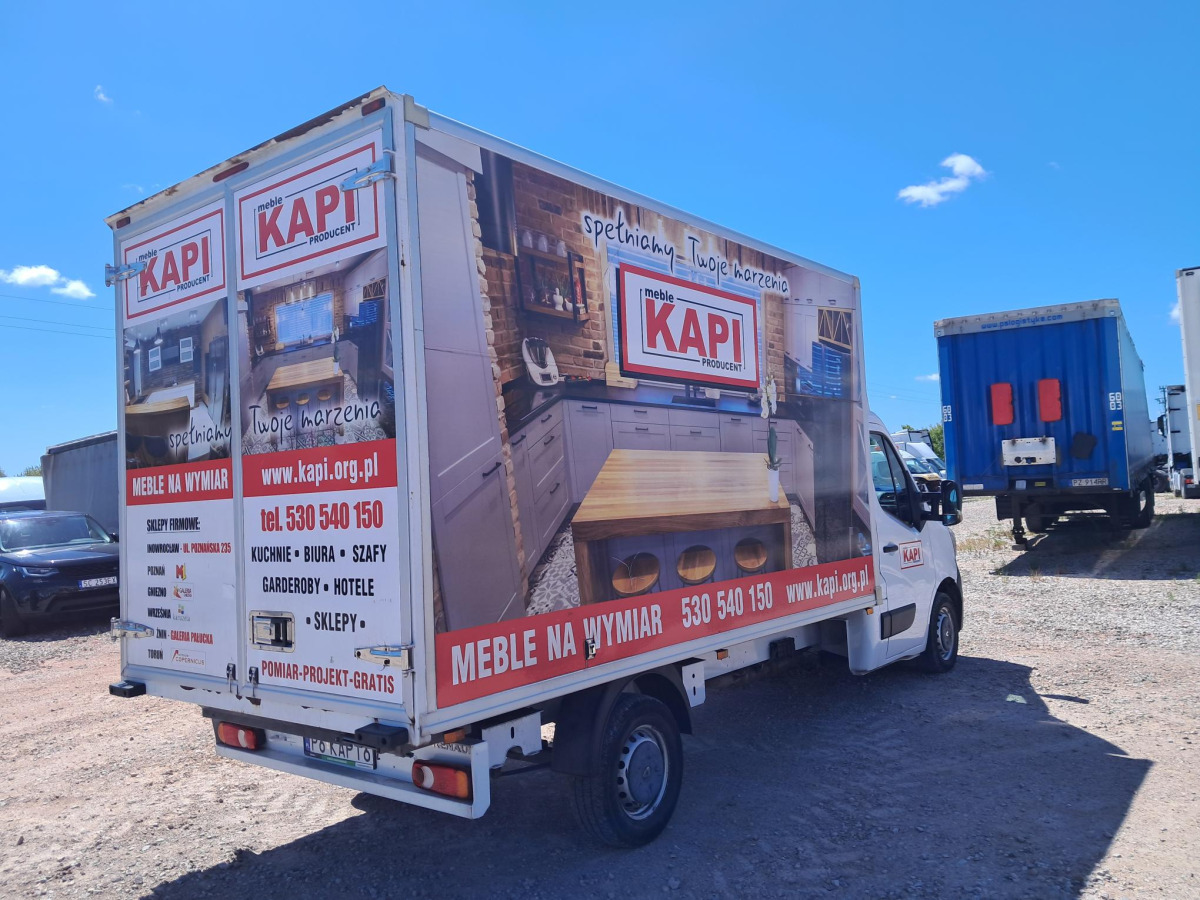 RENAULT MASTER KONTENER - Furgons ar slēgtā virsbūve: foto 4 RENAULT MASTER KONTENER - Furgons ar slēgtā virsbūve: foto 4