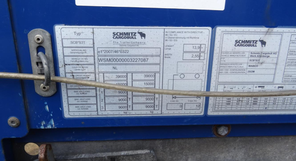 SCHMITZ CARGOBULL SCB S3 SKRZYNIOWA - Bortu piekabe/ Platforma: foto 3 SCHMITZ CARGOBULL SCB S3 SKRZYNIOWA - Bortu piekabe/ Platforma: foto 3