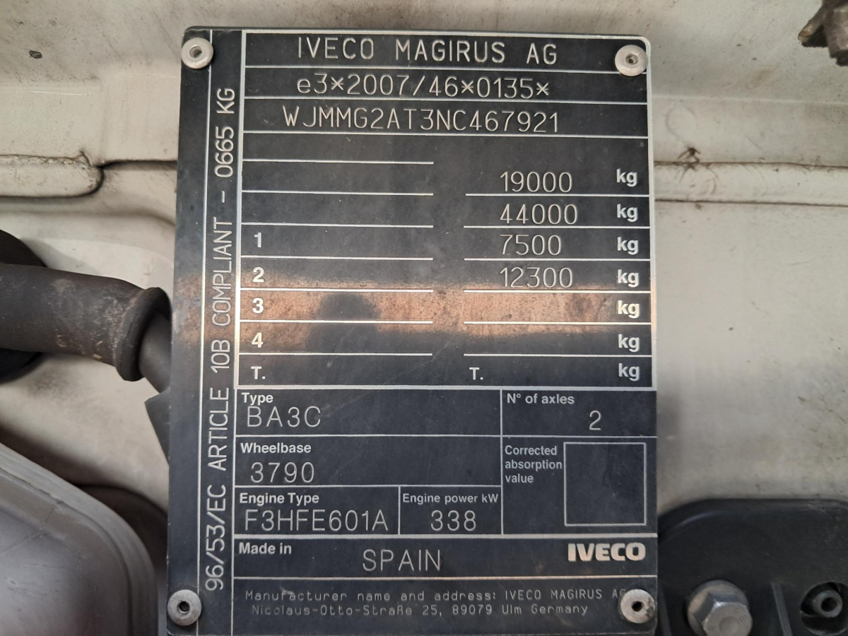 Vilcējs IVECO AS440ST/FP LT LNG CIĄGNIK SIODŁOWY: foto 12