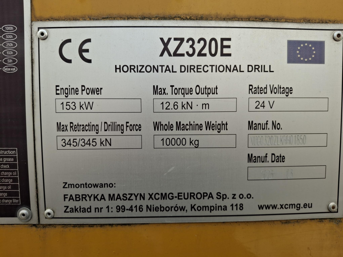 Wiertnica horyzontalna – XCMG XZ320E – 2023 – 153 kW – Pilot bezprzewodowy - Horizontālās urbšanas mašīna: foto 5 Wiertnica horyzontalna – XCMG XZ320E – 2023 – 153 kW – Pilot bezprzewodowy - Horizontālās urbšanas mašīna: foto 5