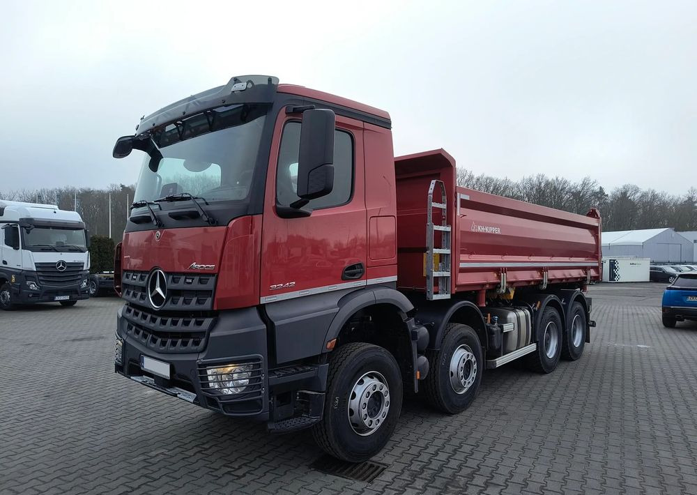 Mercedes-Benz Arocs 4142 AK 8x6 3W Hydroburta - Kravas automašīna pašizgāzējs: foto 1 Mercedes-Benz Arocs 4142 AK 8x6 3W Hydroburta - Kravas automašīna pašizgāzējs: foto 1