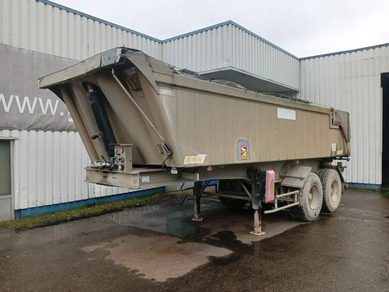Benalu 2 Axle Alu Tipper , Spring Suspension , Drum Brakes - Puspiekabe pašizgāzējs: foto 1 Benalu 2 Axle Alu Tipper , Spring Suspension , Drum Brakes - Puspiekabe pašizgāzējs: foto 1