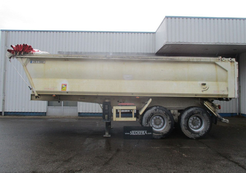 Benalu C33 , 2 Axle, Alu Tipper trailer , Drum brakes , Spring suspension - Puspiekabe pašizgāzējs: foto 2 Benalu C33 , 2 Axle, Alu Tipper trailer , Drum brakes , Spring suspension - Puspiekabe pašizgāzējs: foto 2