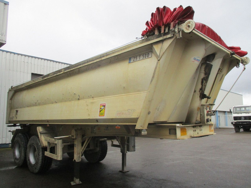 Benalu C33 , 2 Axle, Alu Tipper trailer , Drum brakes , Spring suspension - Puspiekabe pašizgāzējs: foto 4 Benalu C33 , 2 Axle, Alu Tipper trailer , Drum brakes , Spring suspension - Puspiekabe pašizgāzējs: foto 4