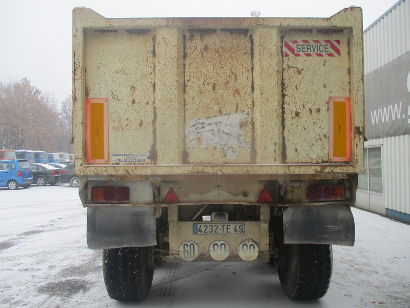 Puspiekabe pašizgāzējs Fruehauf 2 Axle ,Steel Tipper , Drum Brakes , Spring suspension: foto 7
