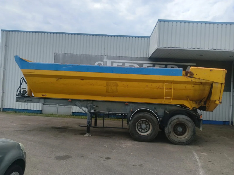General Trailer 2 Axle Steel Tipper , Spring Suspension , Drum Brakes - Puspiekabe pašizgāzējs: foto 2 General Trailer 2 Axle Steel Tipper , Spring Suspension , Drum Brakes - Puspiekabe pašizgāzējs: foto 2