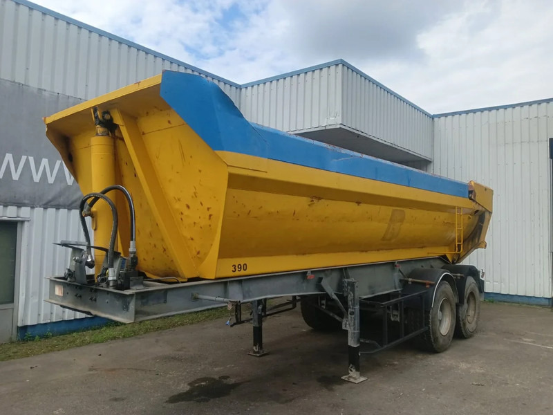 General Trailer 2 Axle Steel Tipper , Spring Suspension , Drum Brakes - Puspiekabe pašizgāzējs: foto 1 General Trailer 2 Axle Steel Tipper , Spring Suspension , Drum Brakes - Puspiekabe pašizgāzējs: foto 1