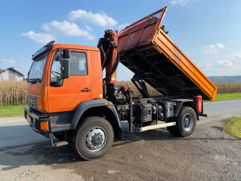 MAN LE 18-280 , 4X4 , Tipper , Palfinger PK 9501 - Kravas automašīna pašizgāzējs, Kravas auto ar manipulatoru: foto 2 MAN LE 18-280 , 4X4 , Tipper , Palfinger PK 9501 - Kravas automašīna pašizgāzējs, Kravas auto ar manipulatoru: foto 2