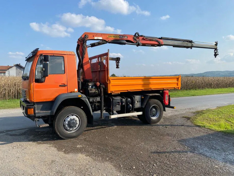 MAN LE 18-280 , 4X4 , Tipper , Palfinger PK 9501 - Kravas automašīna pašizgāzējs, Kravas auto ar manipulatoru: foto 1 MAN LE 18-280 , 4X4 , Tipper , Palfinger PK 9501 - Kravas automašīna pašizgāzējs, Kravas auto ar manipulatoru: foto 1