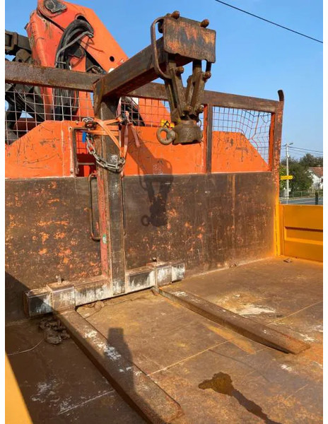 Kravas automašīna pašizgāzējs, Kravas auto ar manipulatoru MAN LE 18-280 , 4X4 , Tipper , Palfinger PK 9501: foto 14