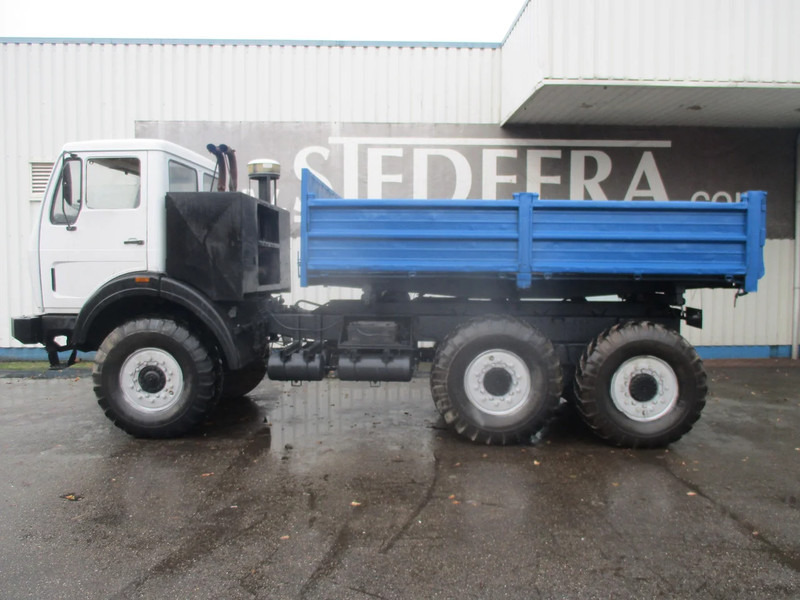 Mercedes-Benz FAP 2026 , V8 , 6x6 , ZF Manual , 3 Way tipper , Spring suspension, Ex - Kravas automašīna pašizgāzējs: foto 2 Mercedes-Benz FAP 2026 , V8 , 6x6 , ZF Manual , 3 Way tipper , Spring suspension, Ex - Kravas automašīna pašizgāzējs: foto 2
