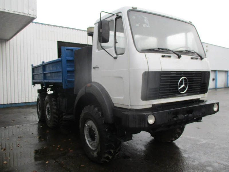 Mercedes-Benz FAP 2026 , V8 , 6x6 , ZF Manual , 3 Way tipper , Spring suspension, Ex - Kravas automašīna pašizgāzējs: foto 4 Mercedes-Benz FAP 2026 , V8 , 6x6 , ZF Manual , 3 Way tipper , Spring suspension, Ex - Kravas automašīna pašizgāzējs: foto 4