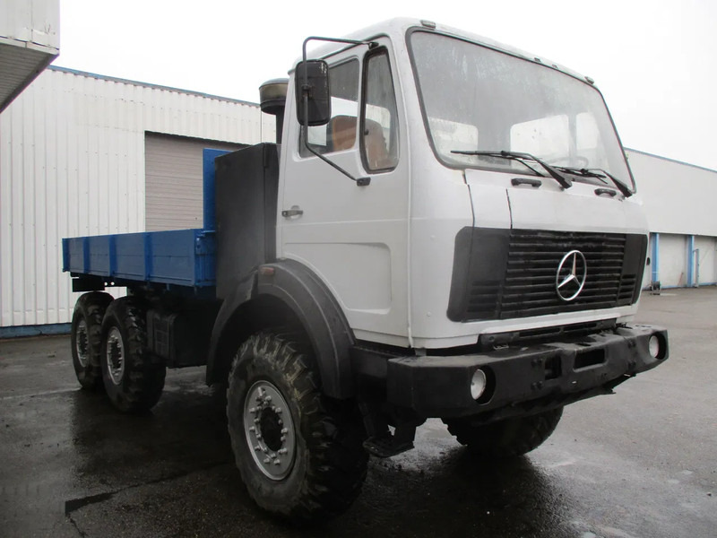 Mercedes-Benz FAP 2026 , V8 , 6x6 , ZF Manual , Spring suspension , Ex - Bortu kravas automašīna/ Platforma: foto 4 Mercedes-Benz FAP 2026 , V8 , 6x6 , ZF Manual , Spring suspension , Ex - Bortu kravas automašīna/ Platforma: foto 4