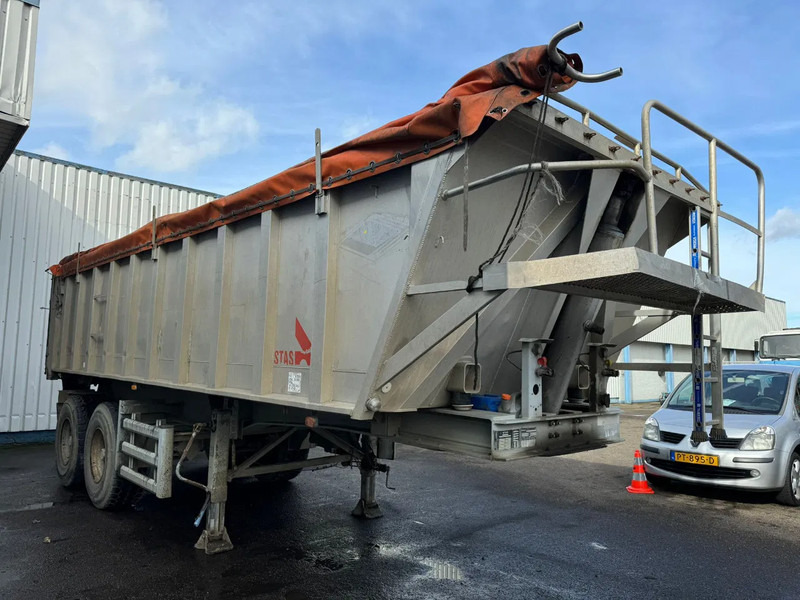Stas 2 Axle Alu Tipper , Spring Suspension , Drum Brakes - Puspiekabe pašizgāzējs: foto 5 Stas 2 Axle Alu Tipper , Spring Suspension , Drum Brakes - Puspiekabe pašizgāzējs: foto 5