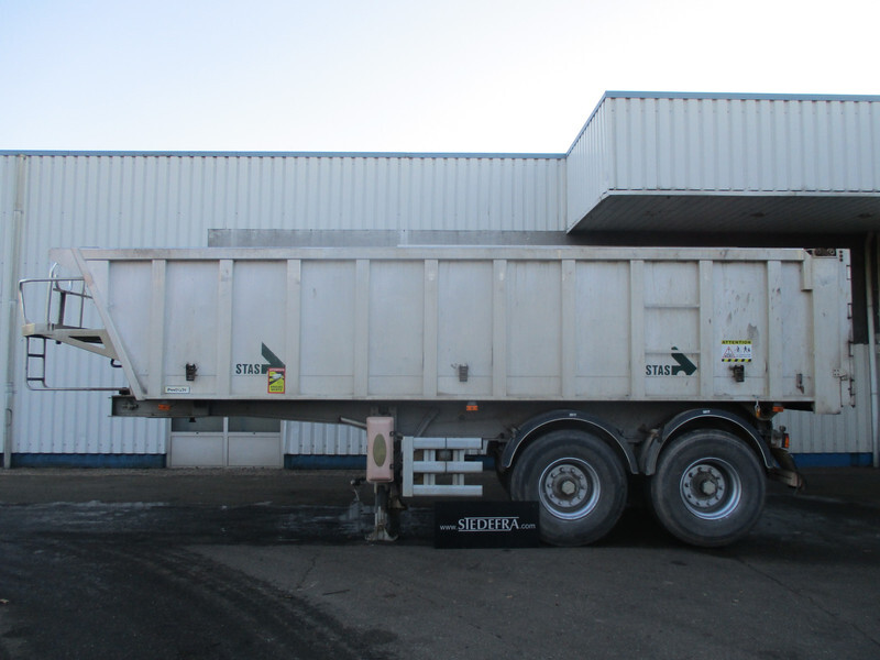 Stas 2 Axle Tipper Trailer , Spring Suspension, Drum brakes - Puspiekabe pašizgāzējs: foto 2 Stas 2 Axle Tipper Trailer , Spring Suspension, Drum brakes - Puspiekabe pašizgāzējs: foto 2