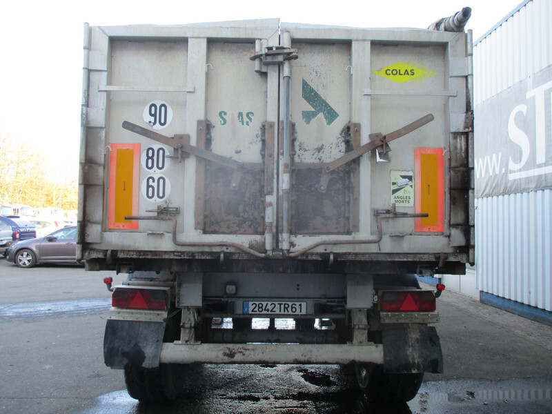 Puspiekabe pašizgāzējs Stas 2 Axle Tipper Trailer , Spring Suspension, Drum brakes: foto 7