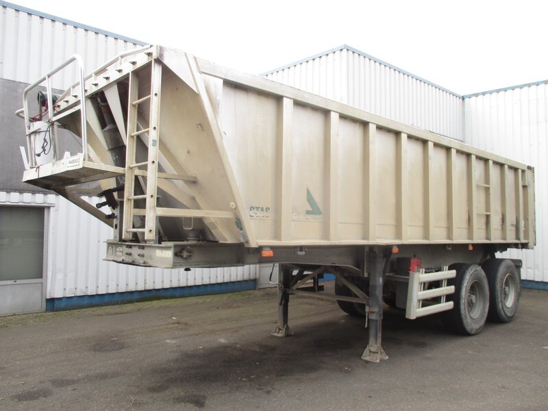 Stas 2 Axle , tipper trailer , spring suspension, Drum brakes - Puspiekabe pašizgāzējs: foto 1 Stas 2 Axle , tipper trailer , spring suspension, Drum brakes - Puspiekabe pašizgāzējs: foto 1