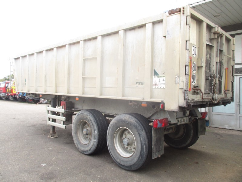 Stas 2 Axle , tipper trailer , spring suspension, Drum brakes - Puspiekabe pašizgāzējs: foto 5 Stas 2 Axle , tipper trailer , spring suspension, Drum brakes - Puspiekabe pašizgāzējs: foto 5