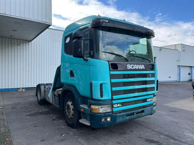 Scania R 124 L 420 , Manual Gearbox , Airco , Retarder - Vilcējs: foto 4 Scania R 124 L 420 , Manual Gearbox , Airco , Retarder - Vilcējs: foto 4