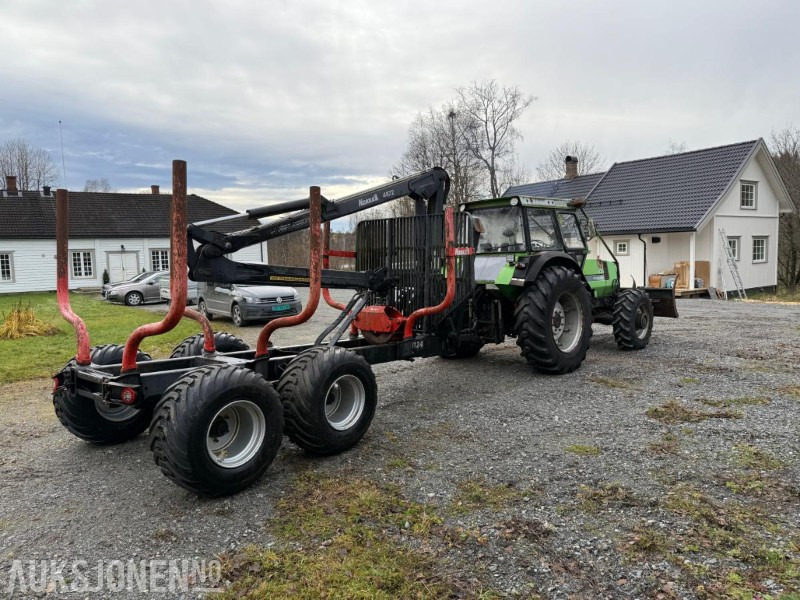 1981 Deutz DX 110A m/ tømmerhenger - Traktors: foto 5 1981 Deutz DX 110A m/ tømmerhenger - Traktors: foto 5