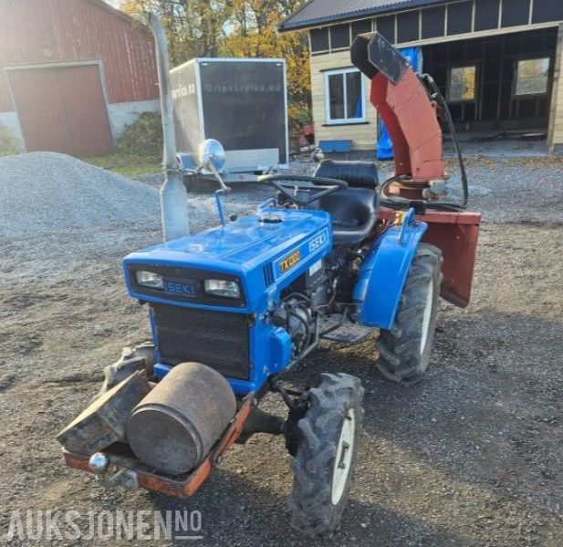1982 Iseki Tx1300 Henger Snøfres Lunnebom Bakskuffe MVA-fri - Traktors: foto 1 1982 Iseki Tx1300 Henger Snøfres Lunnebom Bakskuffe MVA-fri - Traktors: foto 1
