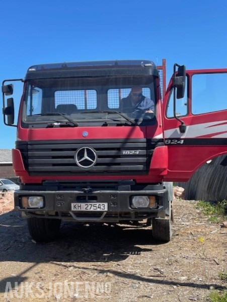 1994 Mercedes-Benz 1824AK TIPPBIOL m/ 4 hjulstrekk/sperre. - Kravas automašīna pašizgāzējs: foto 3 1994 Mercedes-Benz 1824AK TIPPBIOL m/ 4 hjulstrekk/sperre. - Kravas automašīna pašizgāzējs: foto 3