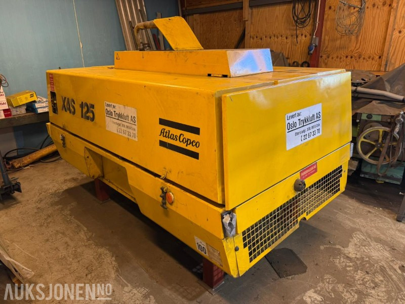 1995 Atlas Copco XAS 125 Kompressor - Celtniecības maisītājs: foto 1 1995 Atlas Copco XAS 125 Kompressor - Celtniecības maisītājs: foto 1