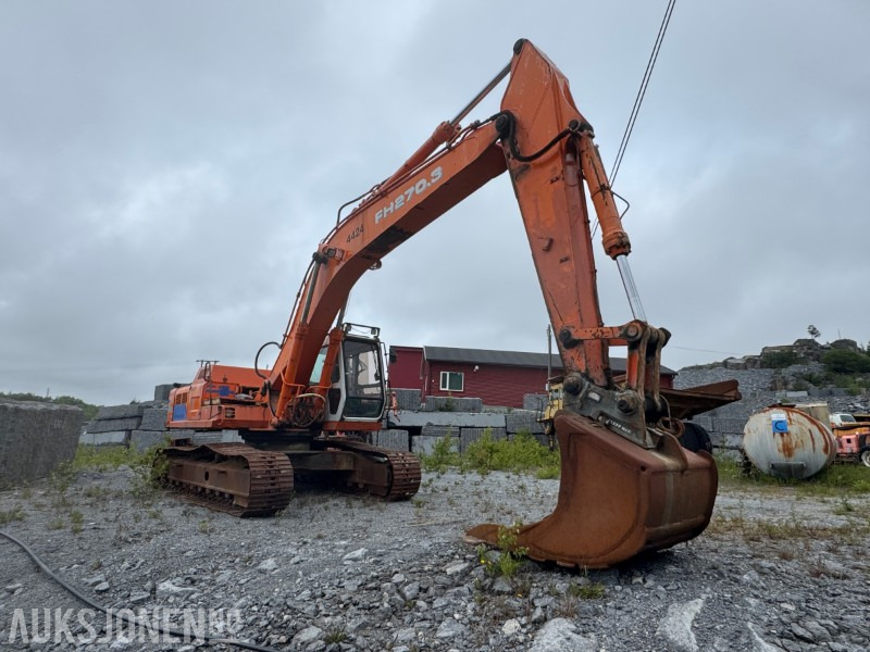 1996 Fiat-Hitachi FH270.3 Beltegraver - Gravemaskin - Ekskavators: foto 3 1996 Fiat-Hitachi FH270.3 Beltegraver - Gravemaskin - Ekskavators: foto 3
