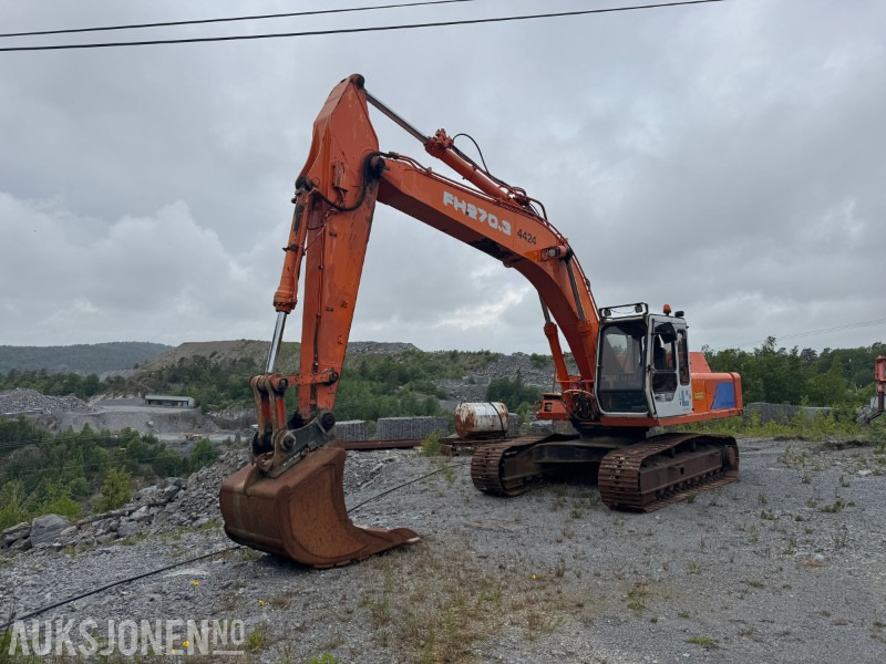 1996 Fiat-Hitachi FH270.3 Beltegraver - Gravemaskin - Ekskavators: foto 1 1996 Fiat-Hitachi FH270.3 Beltegraver - Gravemaskin - Ekskavators: foto 1