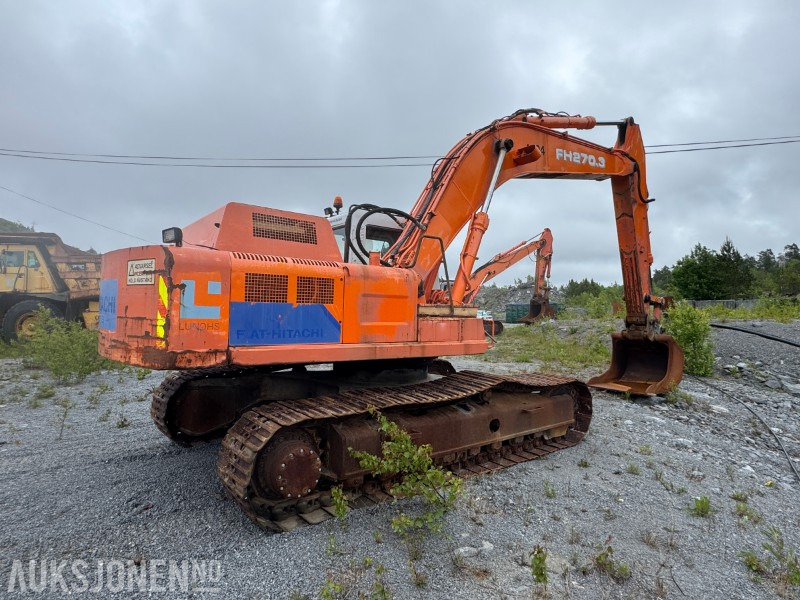 1996 Fiat-Hitachi FH270.3 Beltegraver - Gravemaskin - Ekskavators: foto 5 1996 Fiat-Hitachi FH270.3 Beltegraver - Gravemaskin - Ekskavators: foto 5