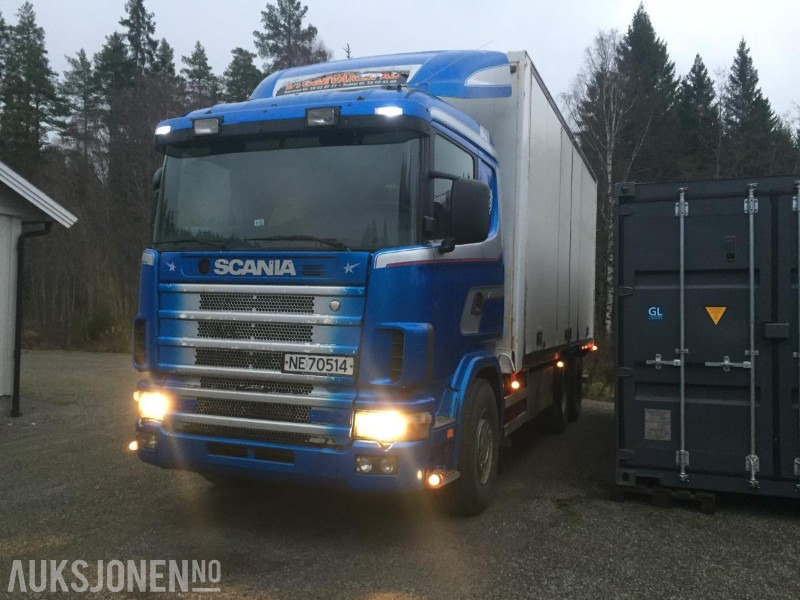 1997 Scania skapbil,R 144. 567.000km - Kravas automašīna ar slēgto virsbūvi: foto 1 1997 Scania skapbil,R 144. 567.000km - Kravas automašīna ar slēgto virsbūvi: foto 1