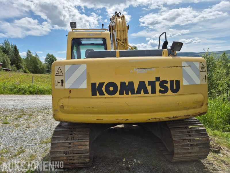 1998 Komatsu PC130, beltegraver m. Engcon tiltrotator, ny sertifisert - Ekskavators: foto 4 1998 Komatsu PC130, beltegraver m. Engcon tiltrotator, ny sertifisert - Ekskavators: foto 4