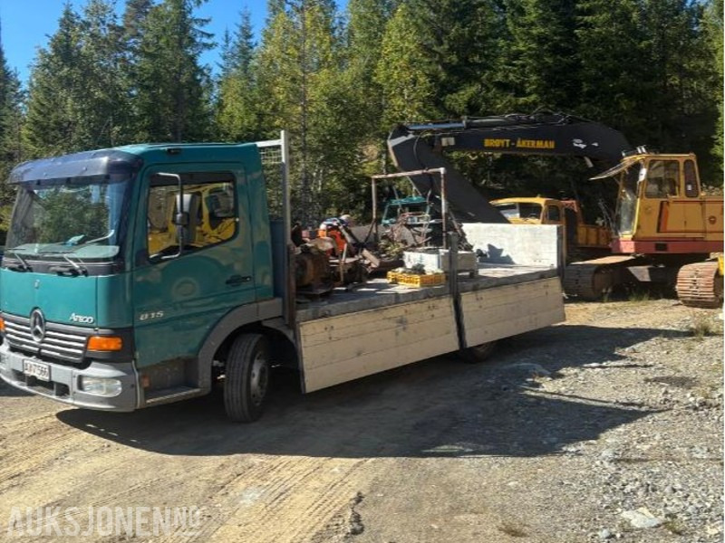 1998 Mercedes-Benz Atego 815/36 - Bortu kravas automašīna/ Platforma: foto 3 1998 Mercedes-Benz Atego 815/36 - Bortu kravas automašīna/ Platforma: foto 3